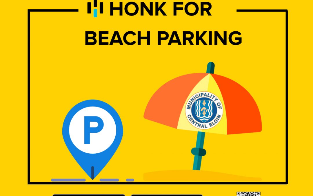 Central Elgin and HONK Team Up to Bring Contactless Payments to Beachfront Parking