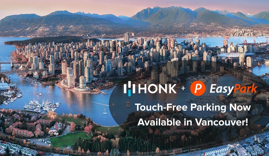 HONK Brings Touch-Free Parking to Drivers in Metro Vancouver