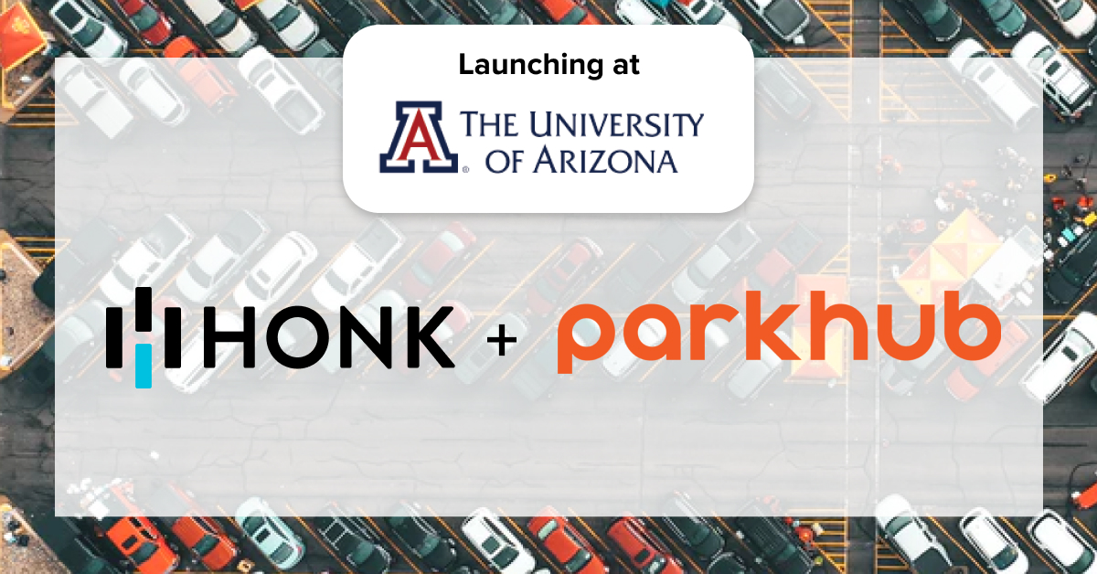 HONK and ParkHub Partnership