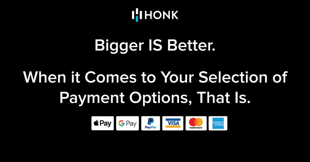 Multiple Payment Options