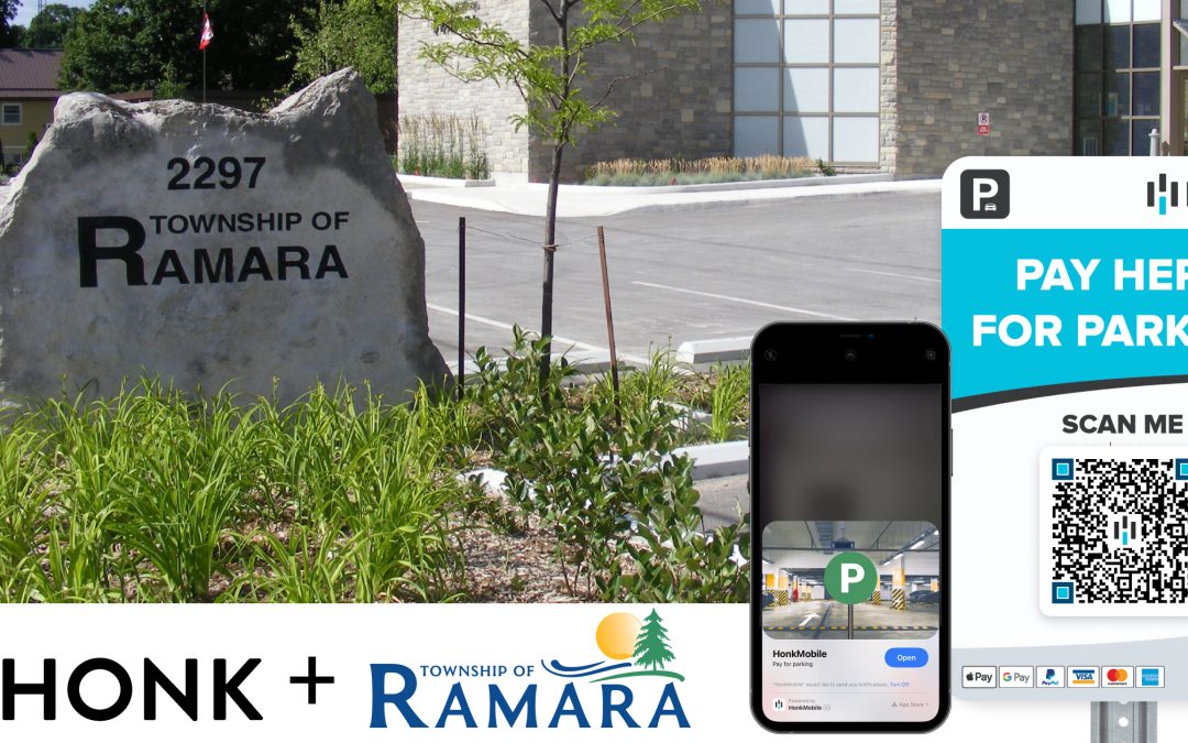 Township of Ramara Partners with HONK to Launch Contactless Paid Parking Pilot Program