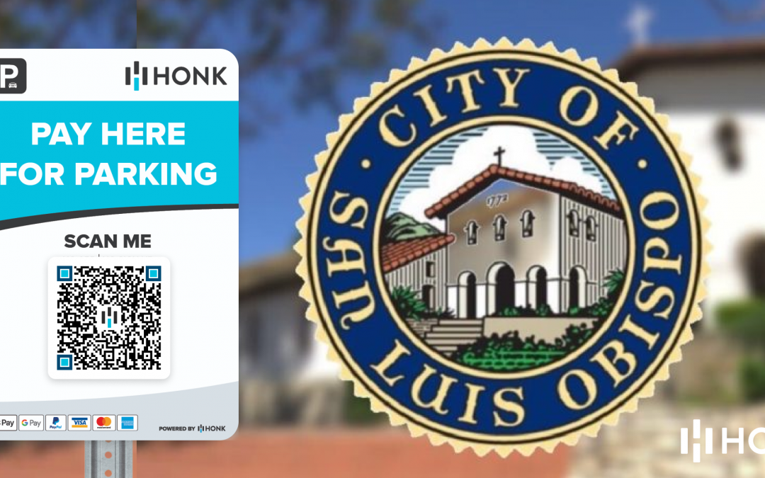 HONK Partners with the City of San Luis Obispo to Create A Safe and Easy Parking Experience