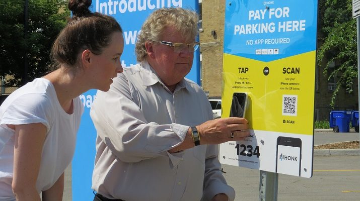 Pay for parking with a tap of your smartphone