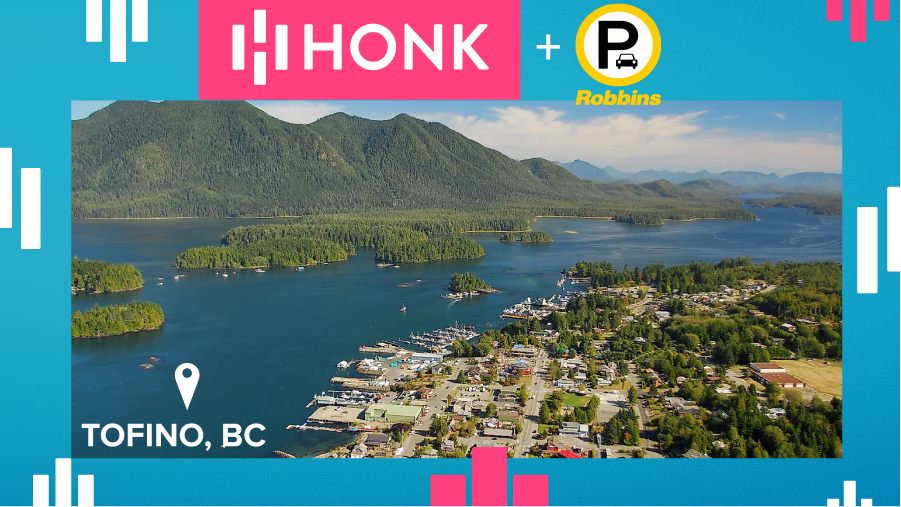 HONK and Robbins Parking Bring Contactless Parking to District of Tofino, BC