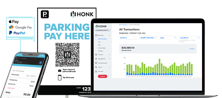 Allpro and HONK- Contactless Parking in Buffalo
