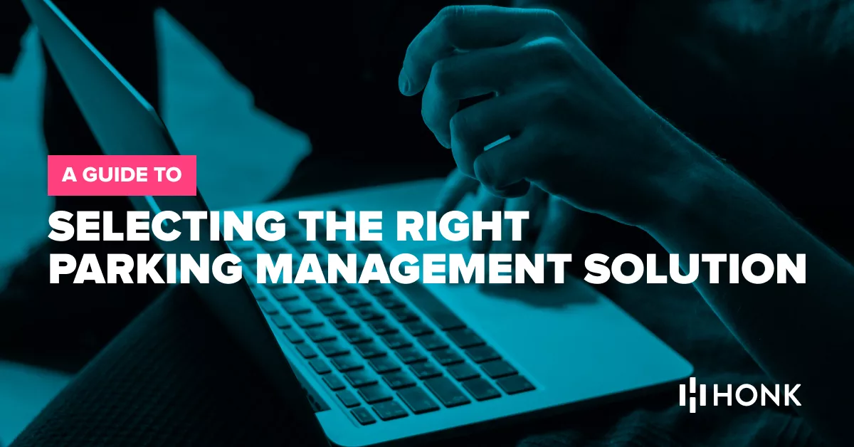 Parking management software | HonkMobile's easy parking solutions