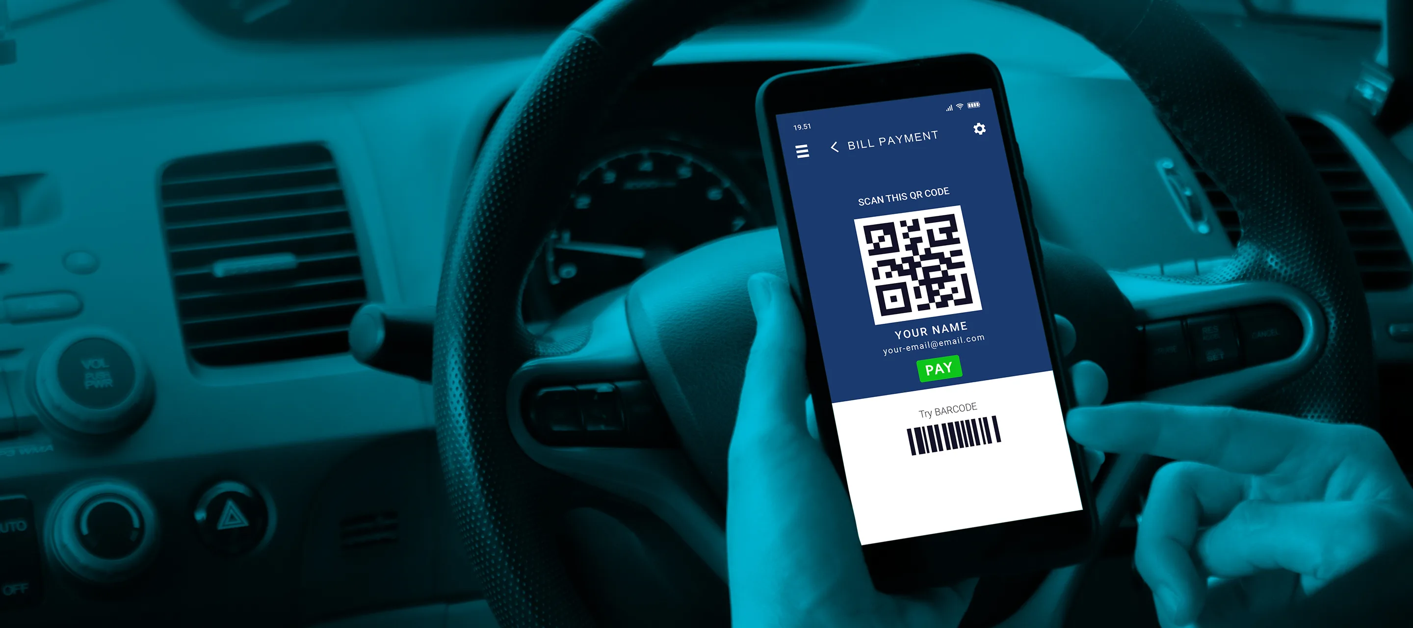 QR code parking system