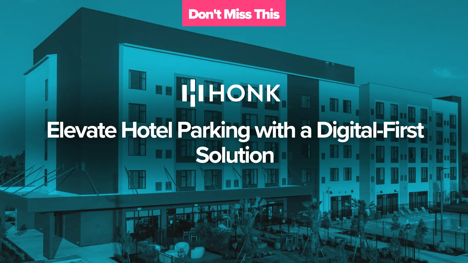 Honk | Elevate Hotel Parking