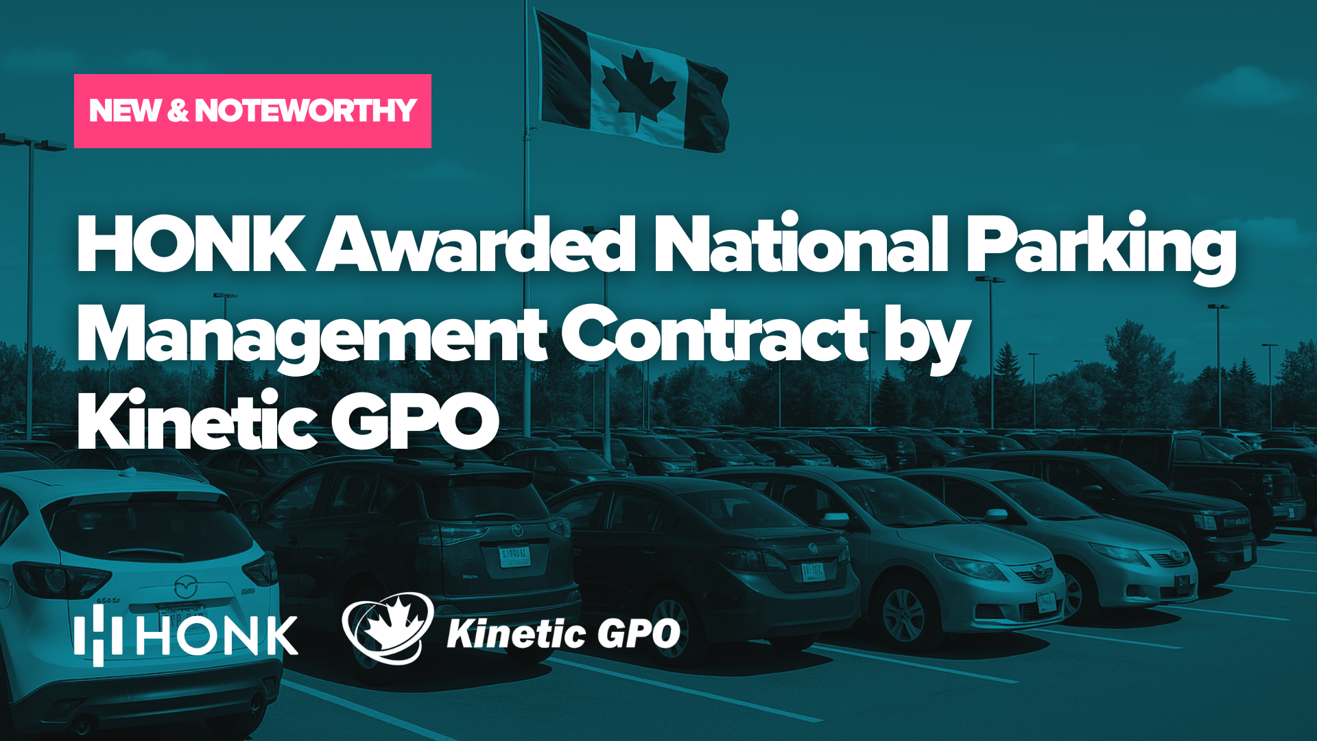 HONK Awarded National Parking Management Contract by Kinetic GPO