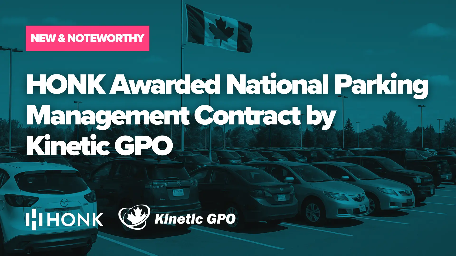 HONK Awarded National Parking Management Contract by Kinetic GPO