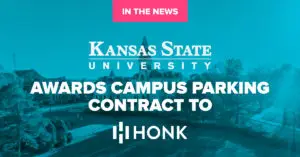 Kansas State University Awards Campus Parking Contract to HONK | HONK
