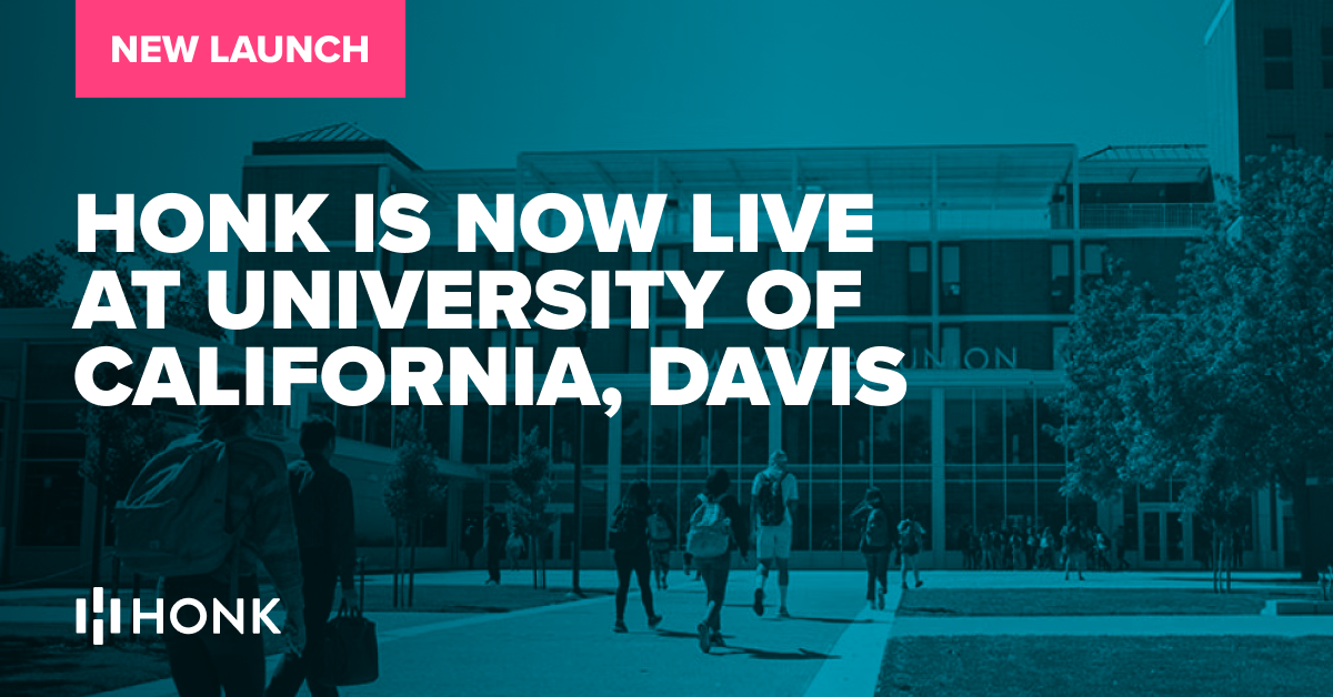 University of California, Davis Adds HONK as a New Payment Option for Daily Campus Parking