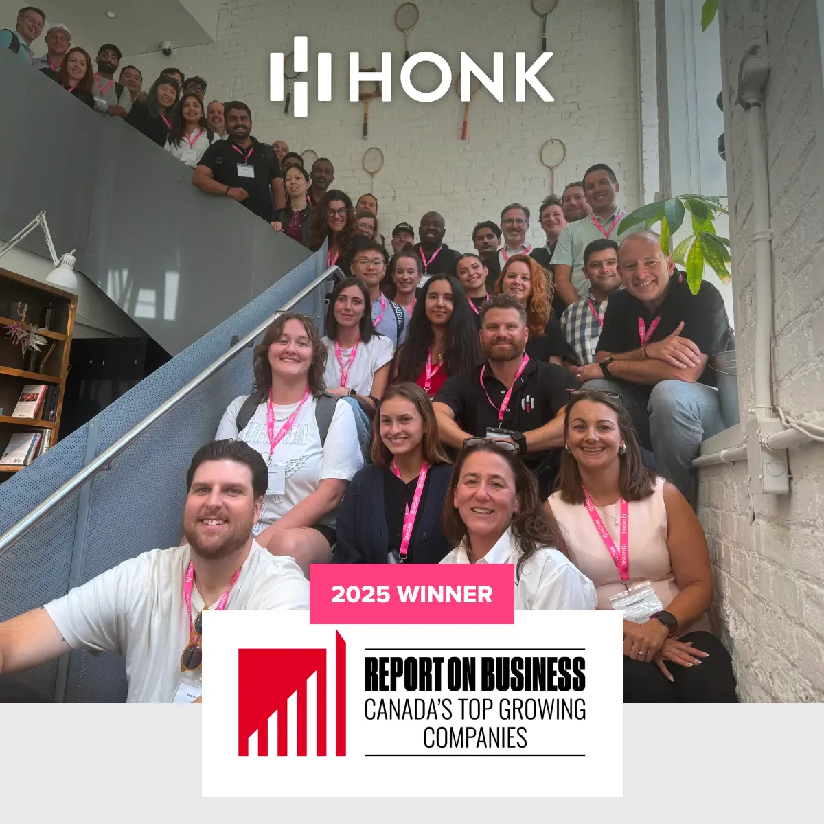 HONK Ranked #112 on Canada’s Top Growing Companies List 2025 – Six-Time Honoree | HONK