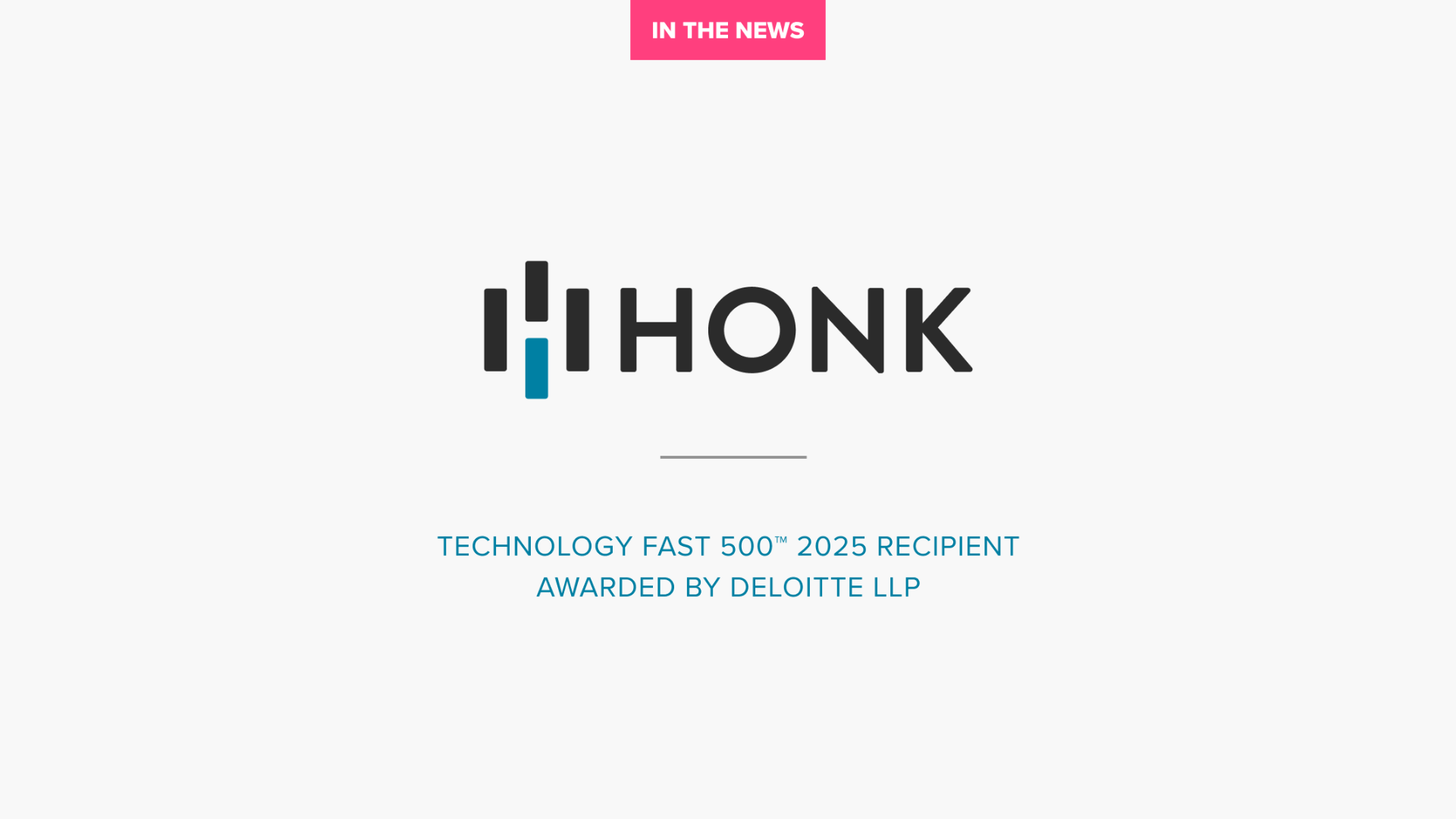 HONK featured in FAST 500