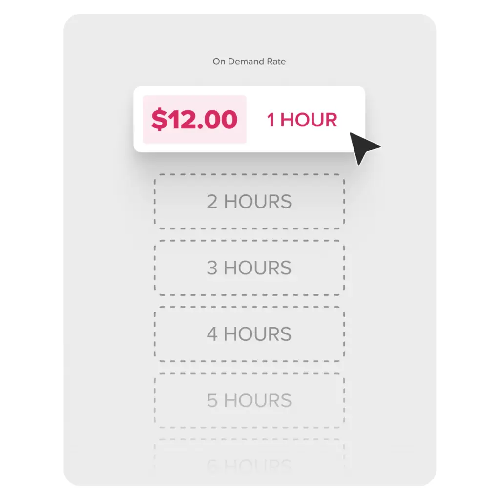 Parking Management Software | HONK | On Demand Rate